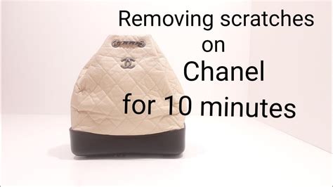 how to remove scratches from chanel hardware|How to Clean a Chanel Handbag: Tips a.